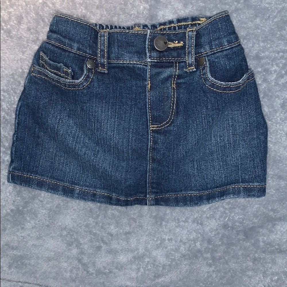 Baby girl denim skirt
